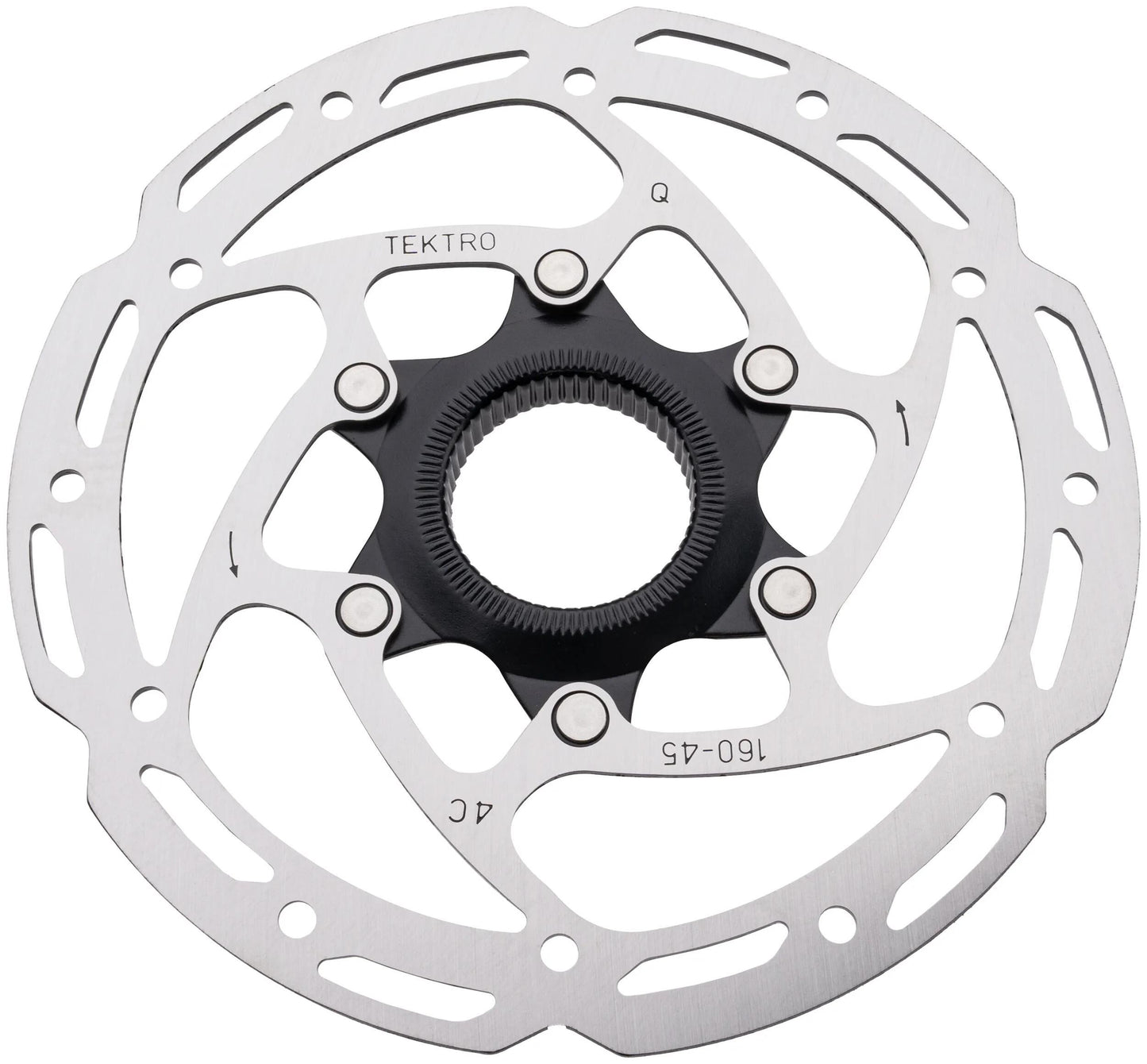 Disco freno Tektro TR-45 rotori freno F.HD-T390 160mmx2.3mm centro L