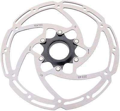 Disco freno Tektro TR-45 rotori freno F.HD-T390 203mmx2.3mm centro L