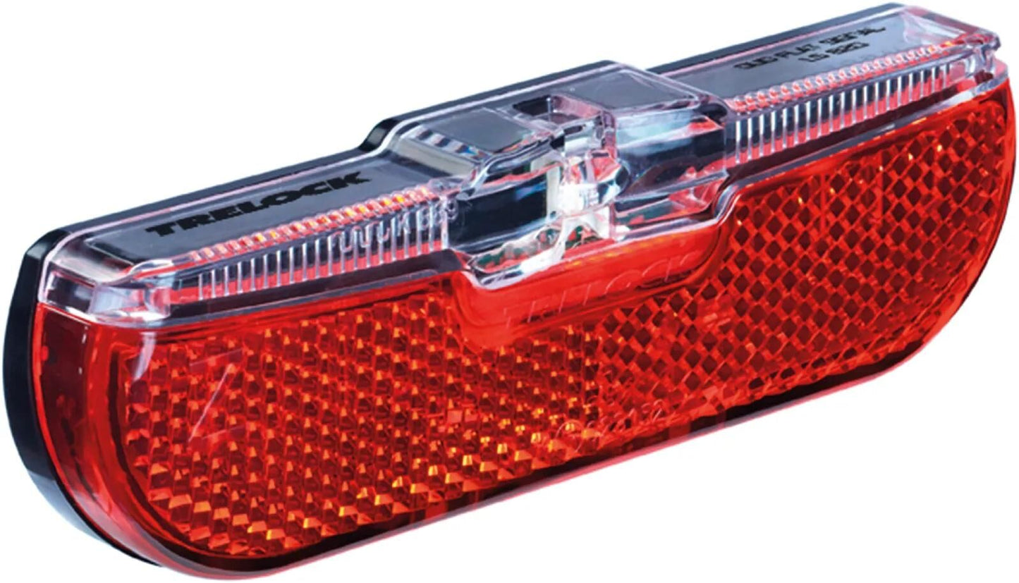 Trelock LS 614 Duo Flat Signal E-bike luce posteriore nera 50mm