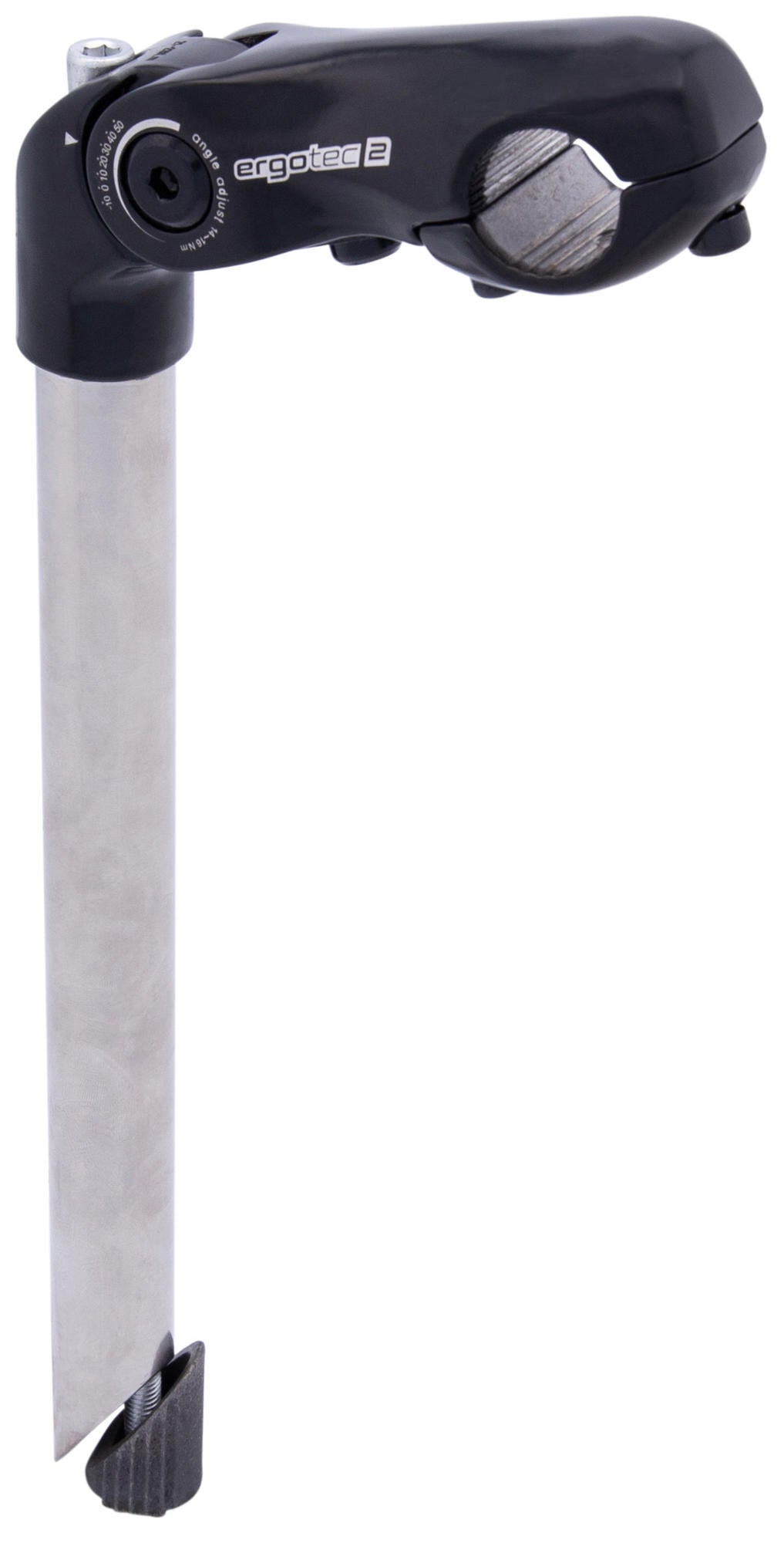 Ergotec Start Kobra Acciaio inossidabile regolabile Kobra 25,4 300x90 25,4 mm Silver nero