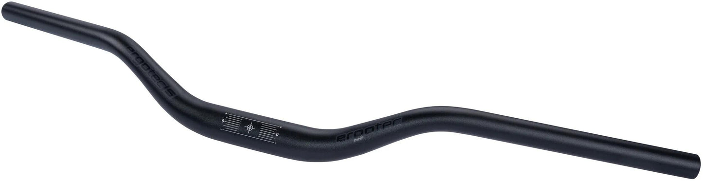 Barra dello sterzo Ergotec 50 Comfort Ø31,8 mm 50mm Rise Black Sandblast