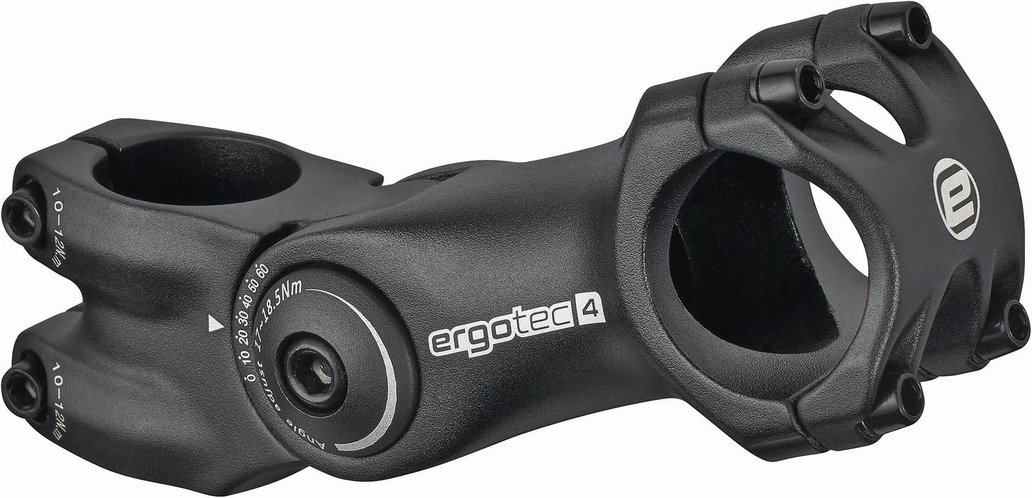 Ergotec Voorbouw Octopus ajustable 2 105 70 mm 25.4 Negro