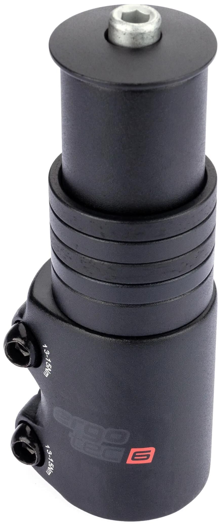 Ergotec stuurpen verhoger ahead 3 ahead adapter 28.6 mm black sand level