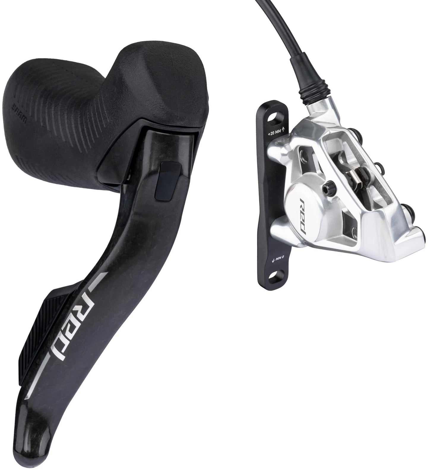 Assi rossi freno a disco SRAM E1 a destra 950 mm