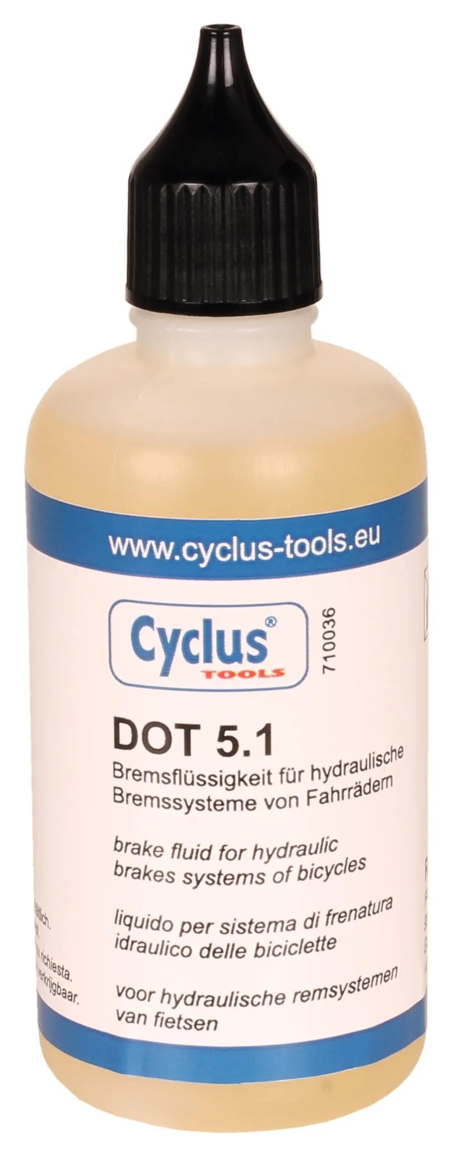Strumenti per il ciclo ciclo freno liquido dot 5.1 br.fluid cycle dot 5.1 flacone da 100 ml