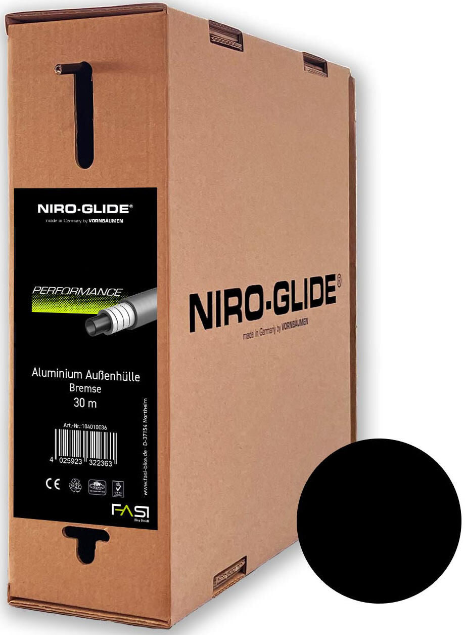 Esecuzione di Niro-Glide Outer Casing. 30 m bl. Anth.