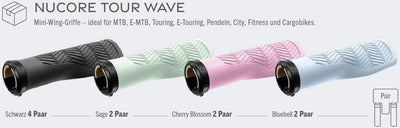 Paquete de inicio Herrmans nucore tour handle grips tour wave