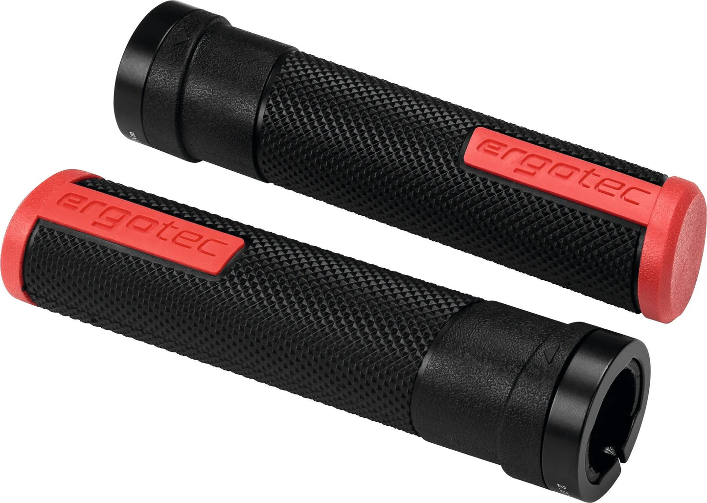 Ergotec Grip Porto Kraton, coppia, Bl. rosso