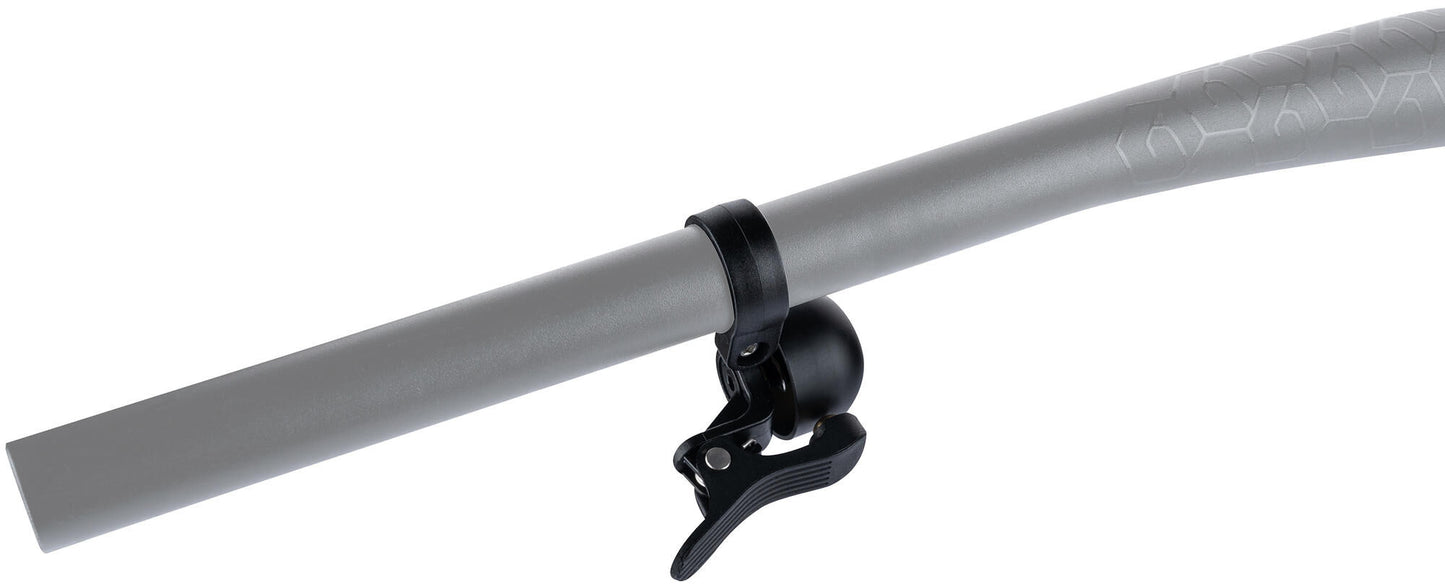 Coraggioso classico mini campana ebike sinistra nera