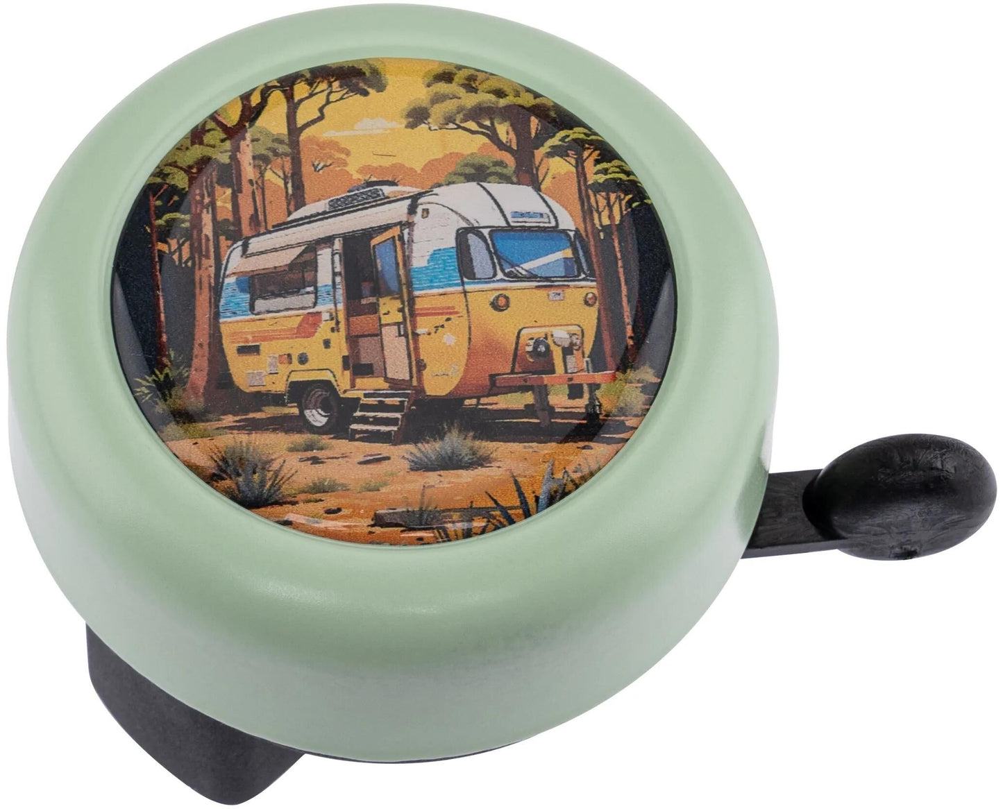 Reich Motif Rich Bell Color Camping pastel verde