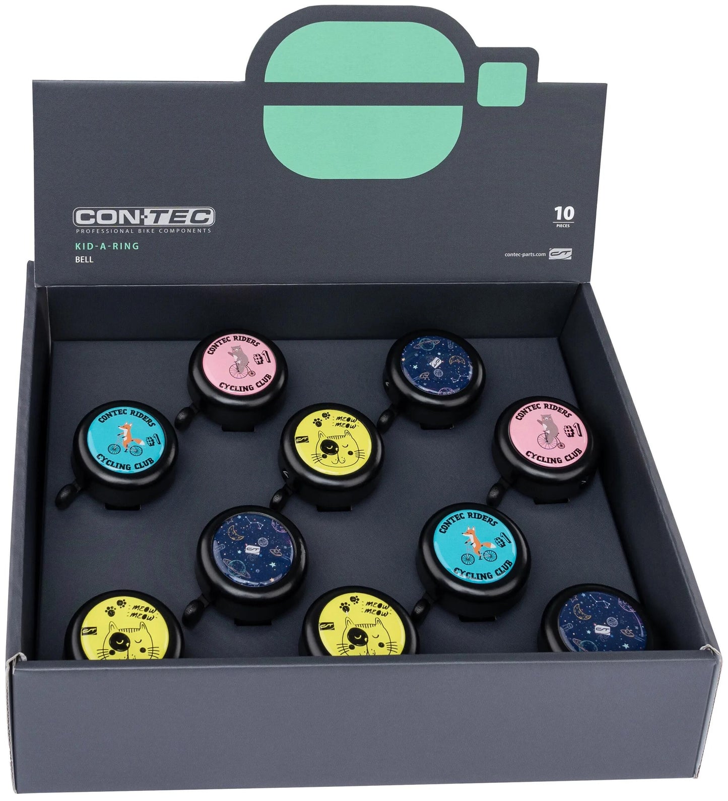 Contec Kinder Fietsbel Kid-a-ring