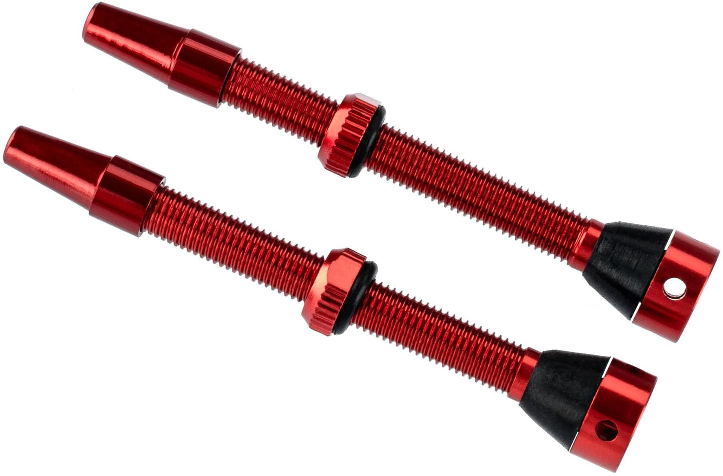 Valvola tubeless coraggiosa 60 mm di rosso