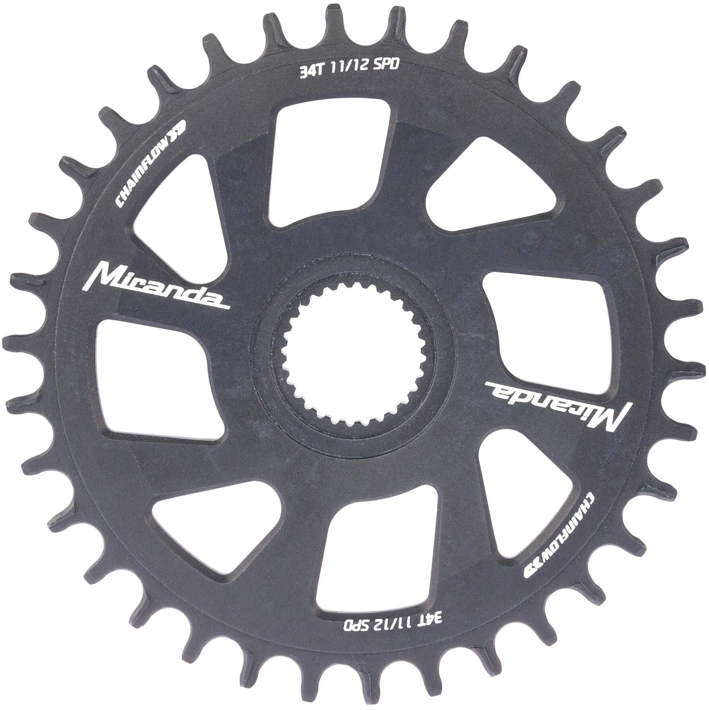 Miranda Chainlop Gen4 Bes 3 Chainflow 3D Chain Ring Gen4 BES Flusso a catena 3D 34T