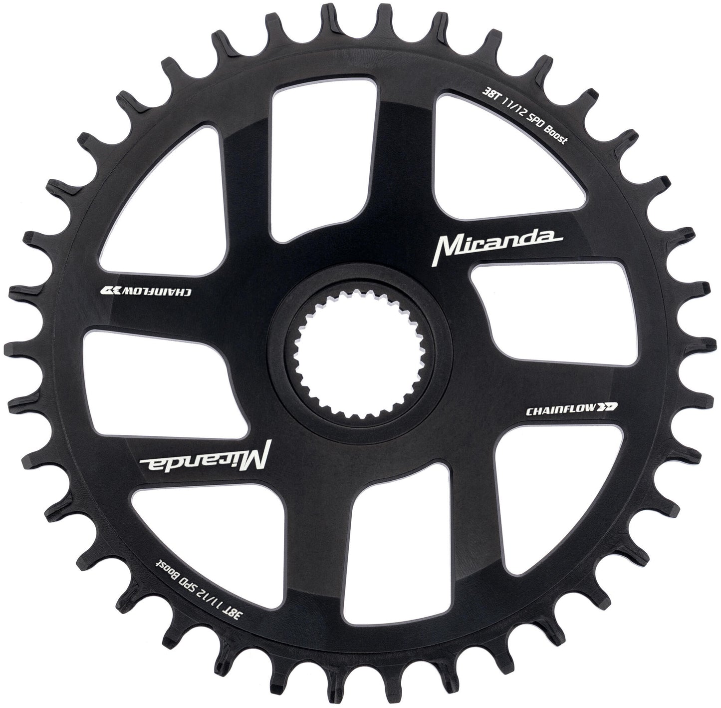 Miranda Chainlop Gen4 BES 3 Chainflow 3D Chain Ring 38T Gen.4 Bes3