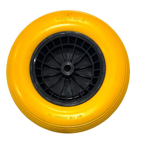 Nunca más fugas rueda PU 400x8 sin eje