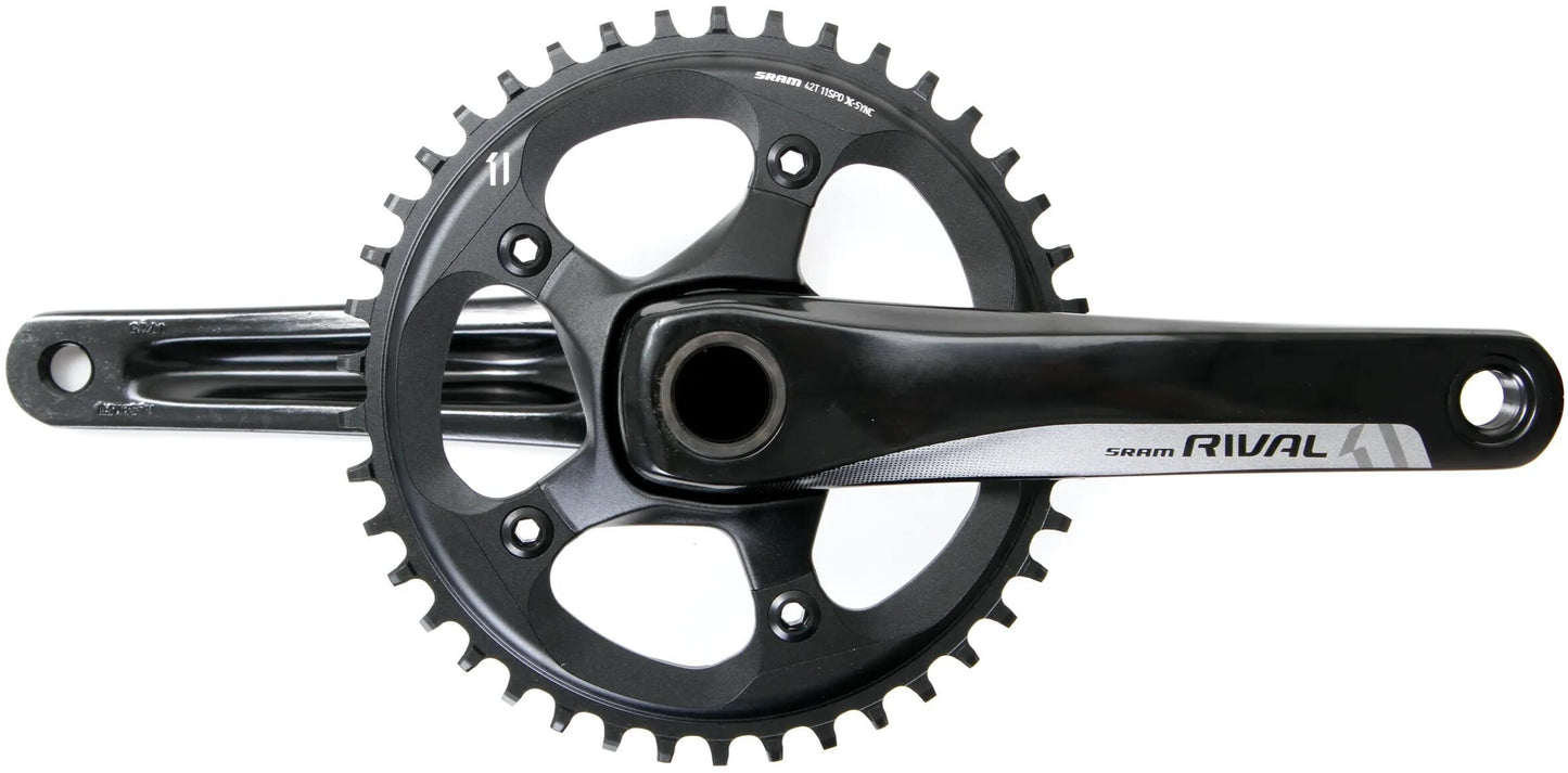 SRAM Cranket Rival 1 GXP 42 T. 172,5 mm nero