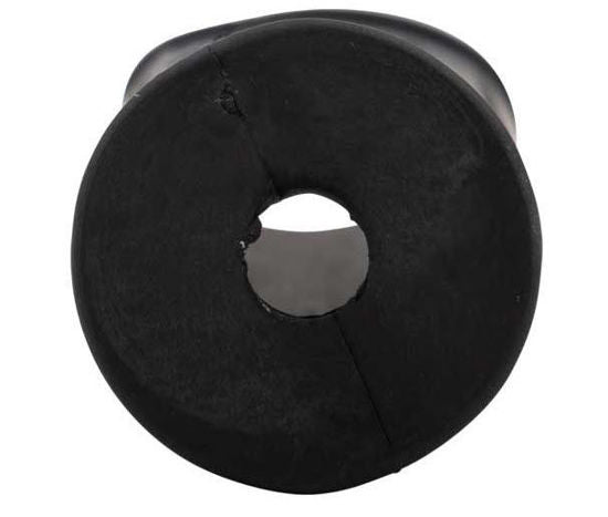 Tirador mm redondo negro