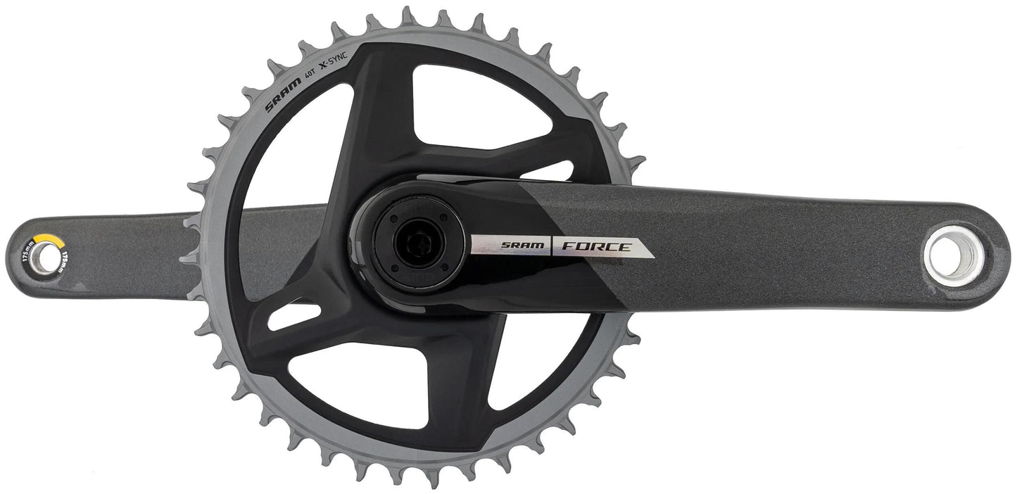 Sram Cranket Powerpeter Force 1 Axs 175mm 40T