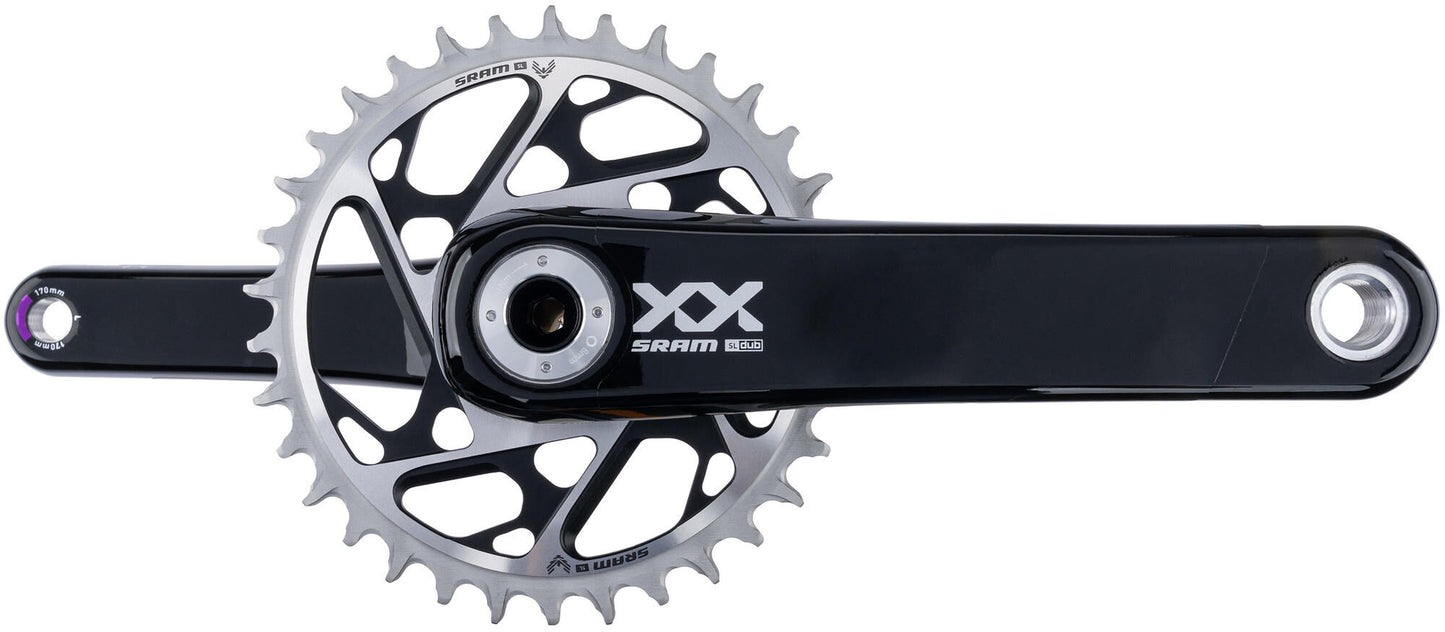 Juego de bielas sram xx sl eagle juego de bielas de transmisión xx sl eagle tr. 170mm q174mm