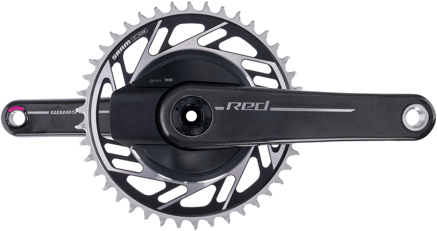 Sram Cranket PM rosso 1 XPLR AXS E1 42T 167,5 mm