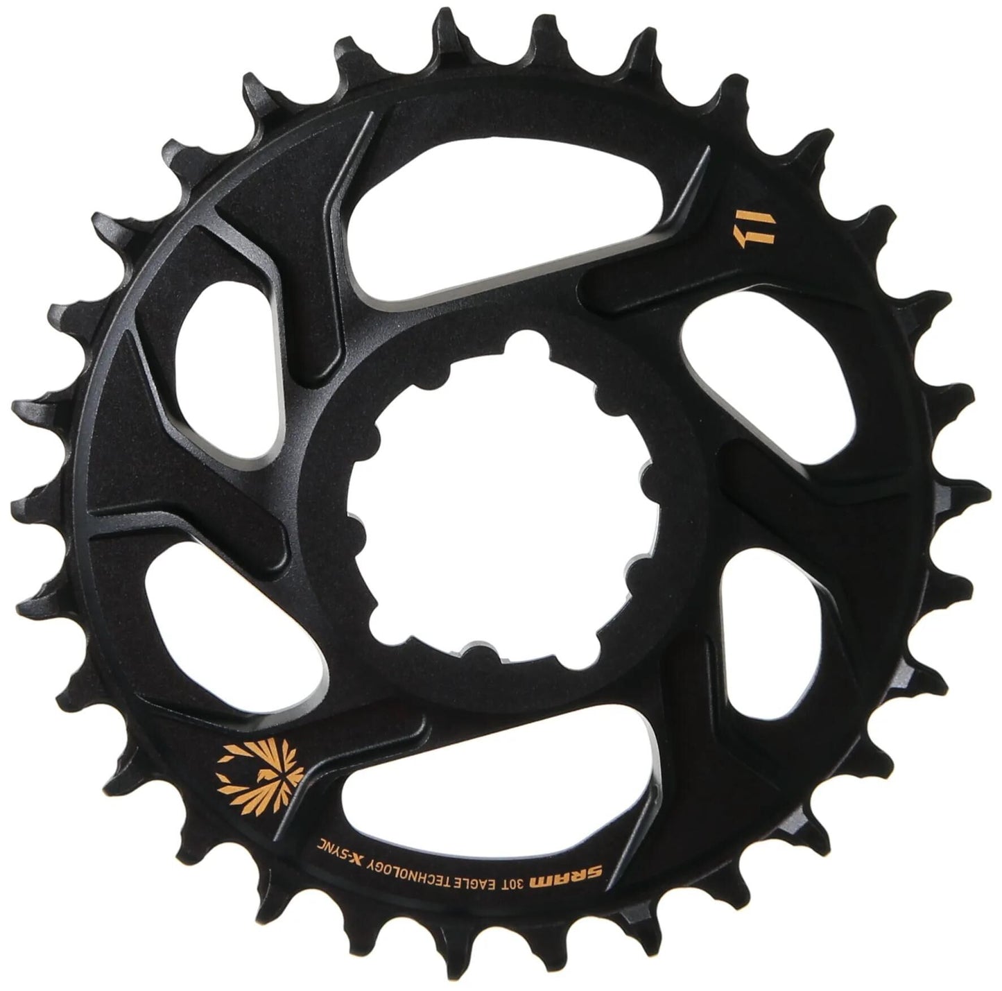 Anillo de cadena sram sync 2 30t dorado