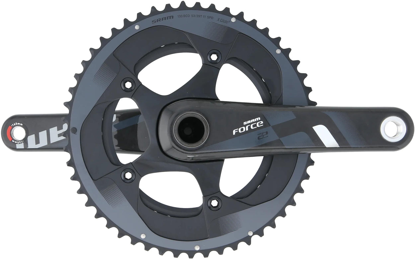 SRAM Cranket Force 22 GXP, 39 53T 165mm