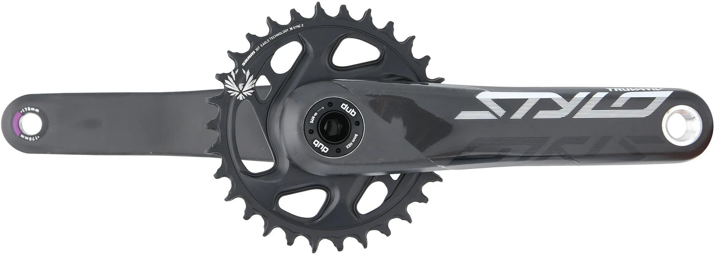 Truvativ Crank Set Stylo Car.Eaagle 30T.Dub FatBike
