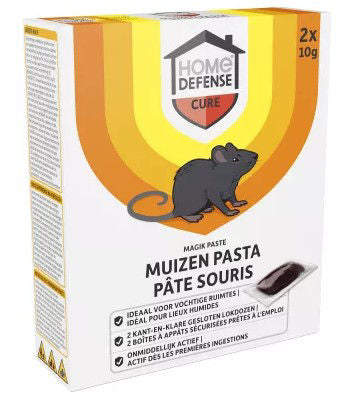 Kb control hd mice grani alfacloralosio scatola esche pronte 4 pz m
