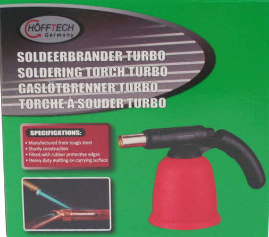 Höfftech Solder Gas Quemador Turbo