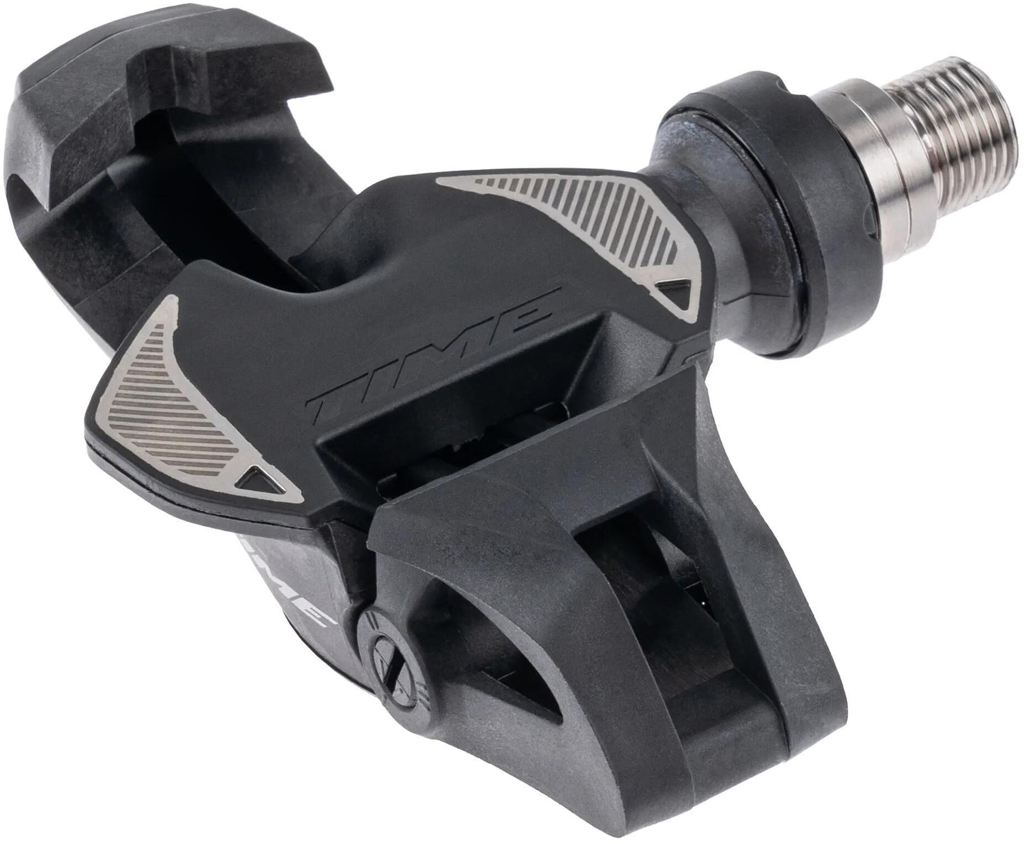 Time systempedal xpro 12 pedals xpro 12 c1 57 mm carbon ti silver