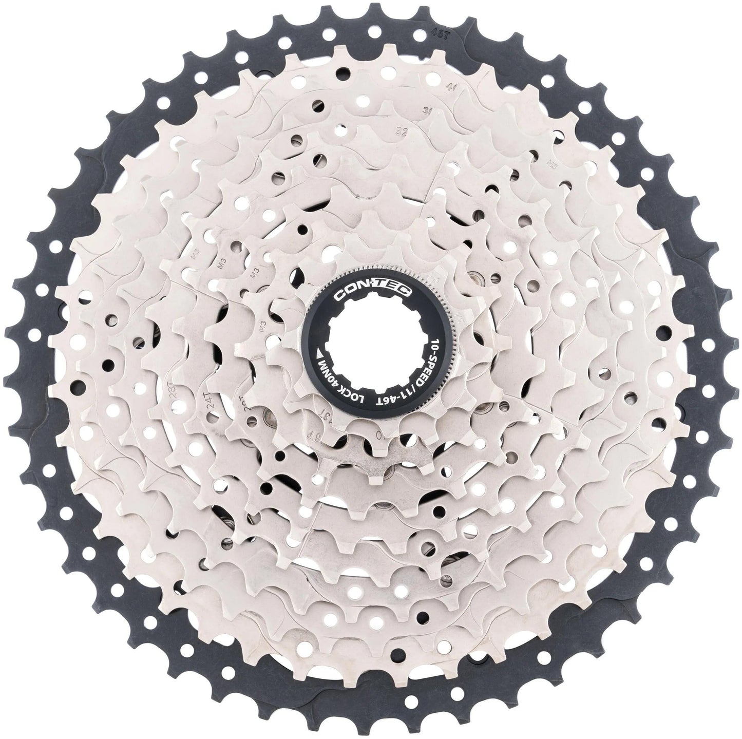 Cassette contec CT Grad 11-46t 10sp Sil. negro