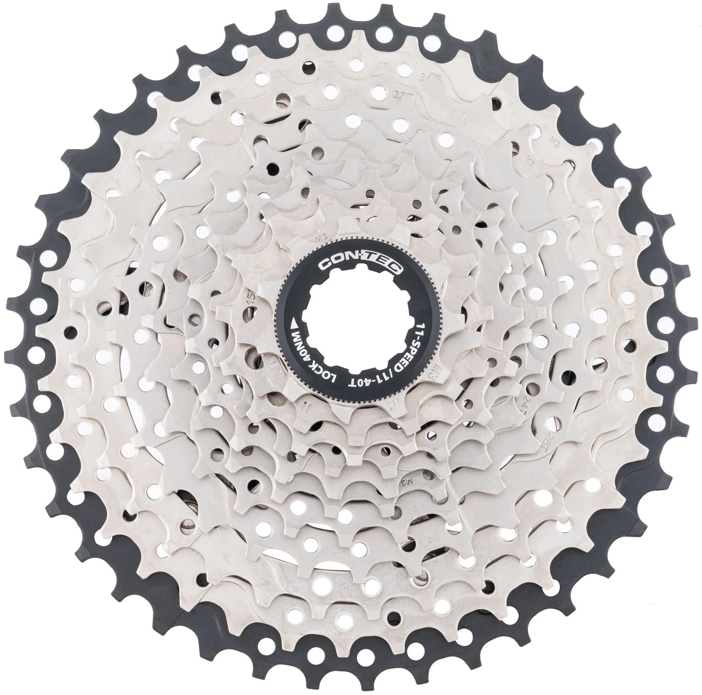 Cassetta pignoni Contec grad ct cassetta grad 11-40t argento. nero