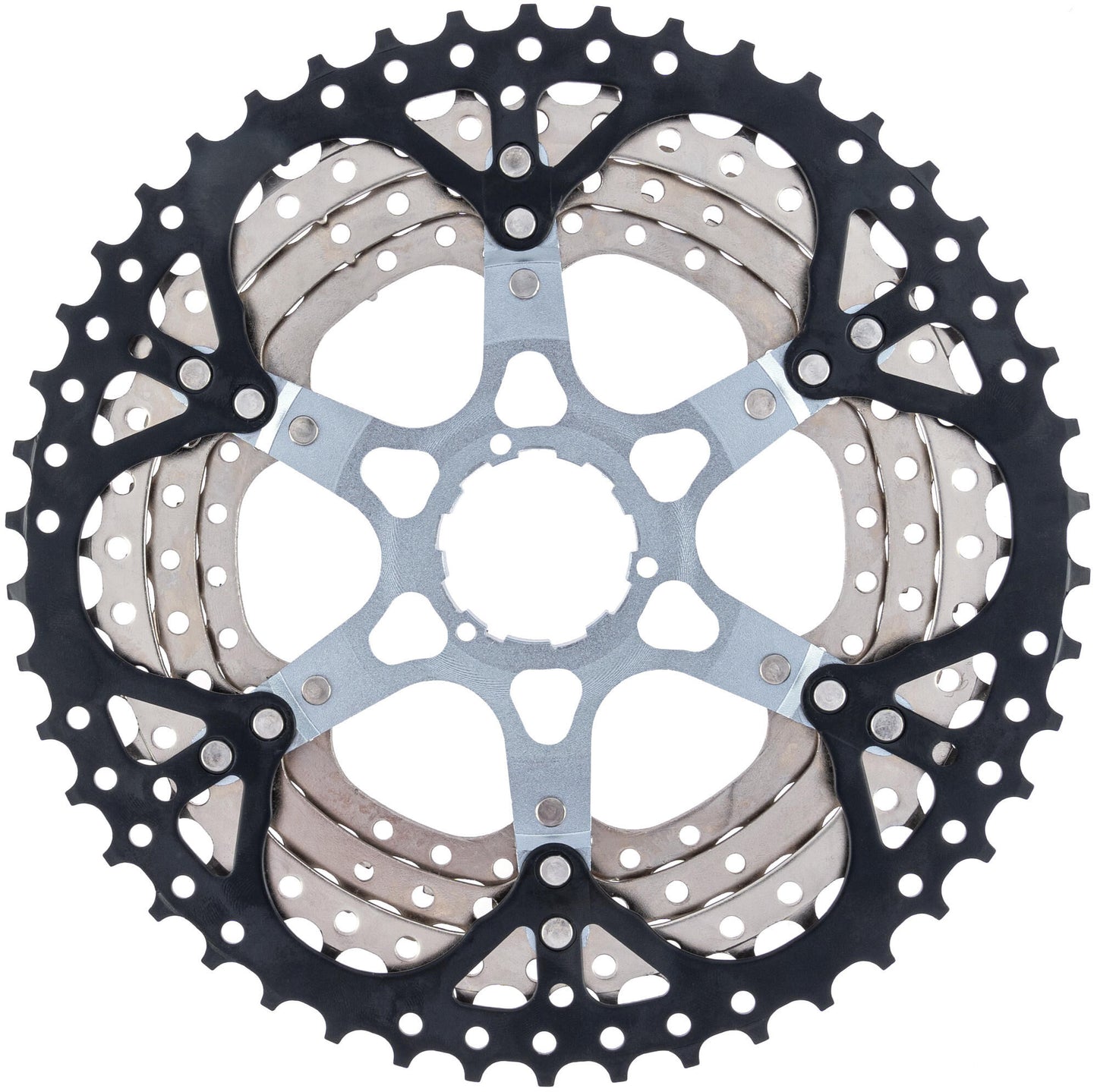 Contec CT Cassette Grad 11-46T 12SP SIL. nero