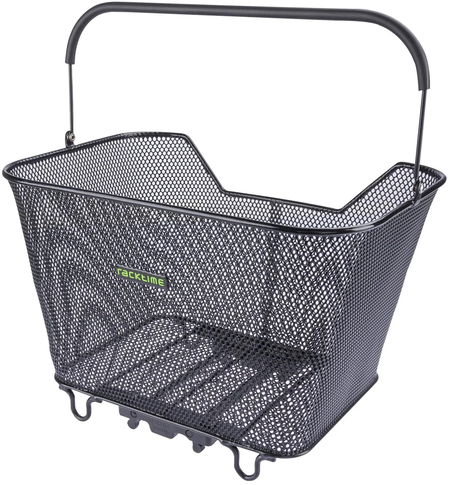 Bask de canasta trasera de Racktime-It Gran Negro