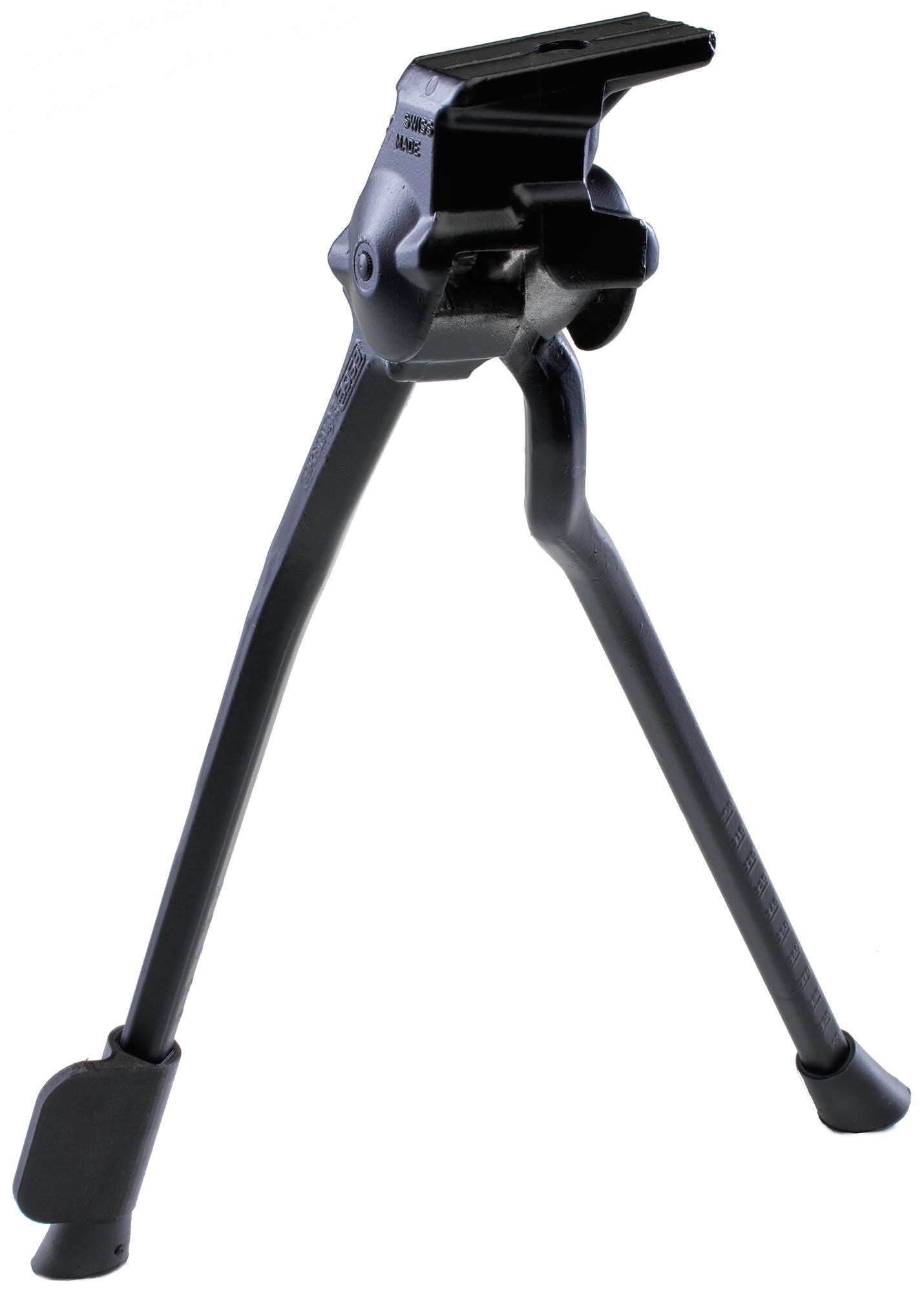 Pletscher supporto a due gambe gemello bipede. twin nero con pedale