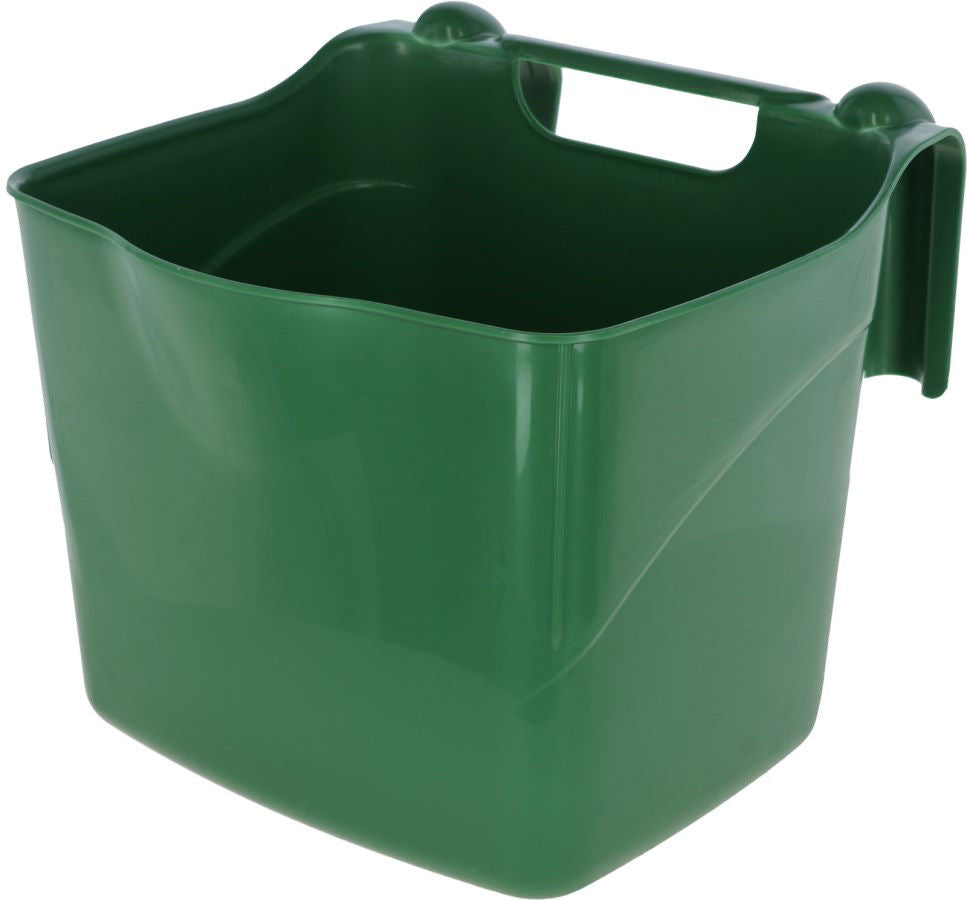 Ciotola per alimenti in plastica Hangon verde 22l