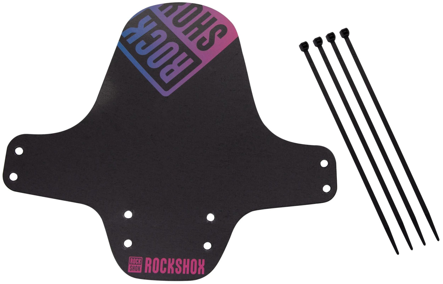 Rockshox Clip-on Fender RS Black Rosa Offblue