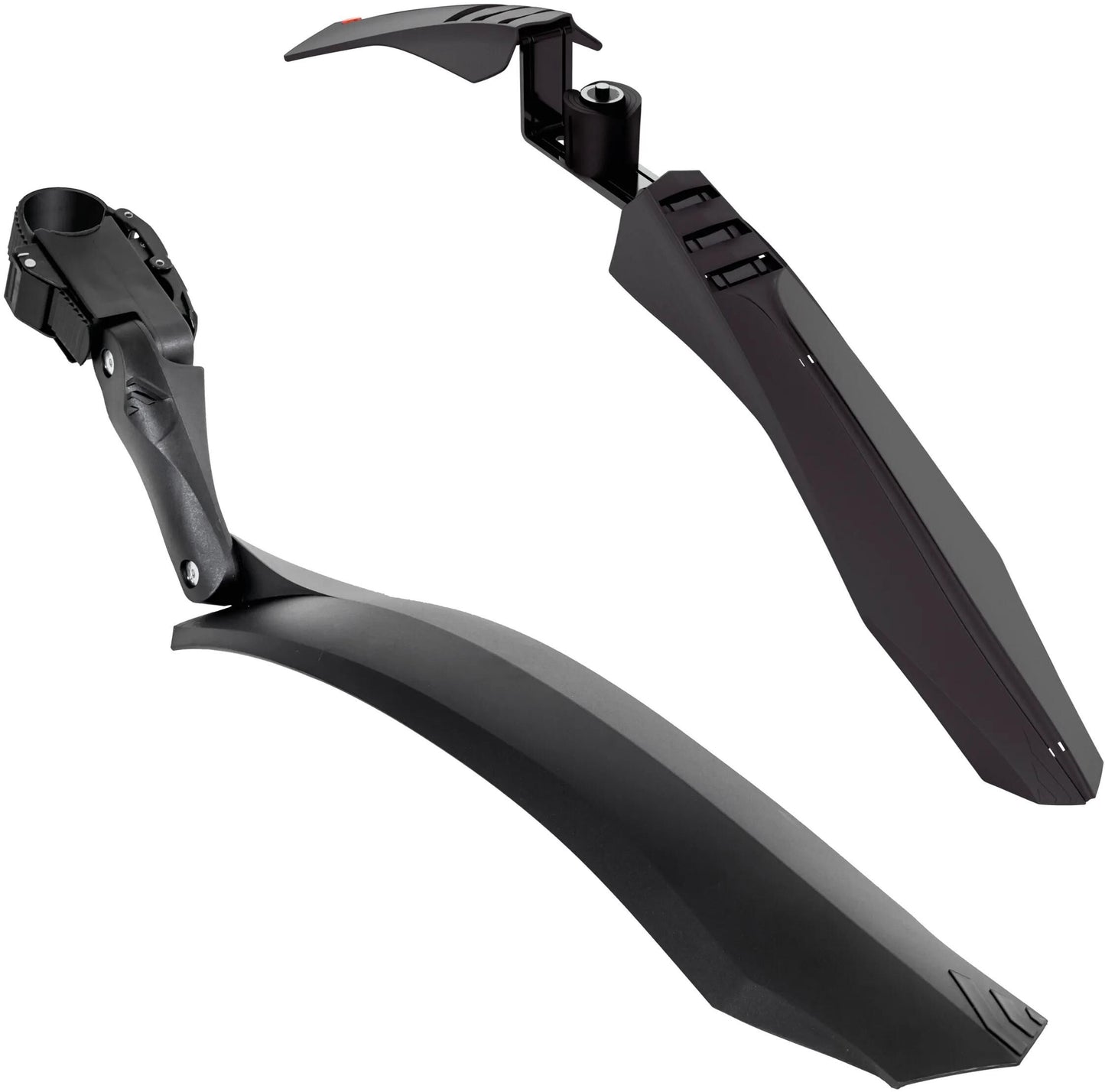 Hebie clip-on fender 0726e set de plástico negro