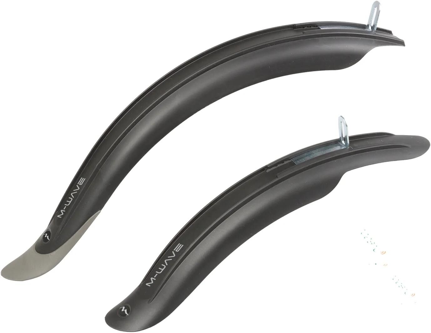 Mudguards M-onda set fango max 16 20 pollici neri