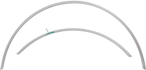 Curana spatbordset clite fender set c-lite,28 ,45mm,sil.