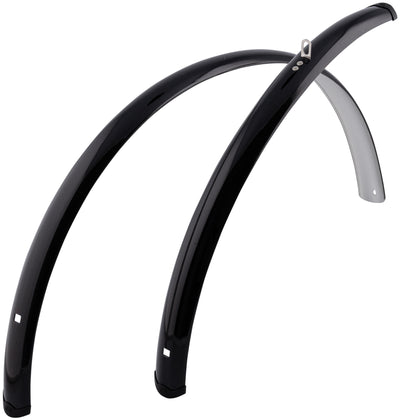 Contec spatbordset splash protect ct fender splash prot. 28 48mm black shiny