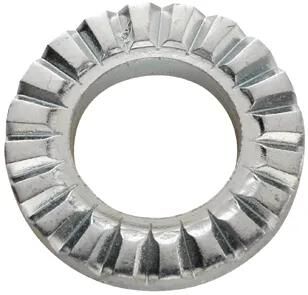 Fix-Nippel Fix-Nip.Washer Knurled Flat 19x9.5x3 Zinc