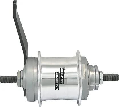 SA S2C Duomatic Duomatic Alu 3-Speed 36GTS 22T + Nuts Silver
