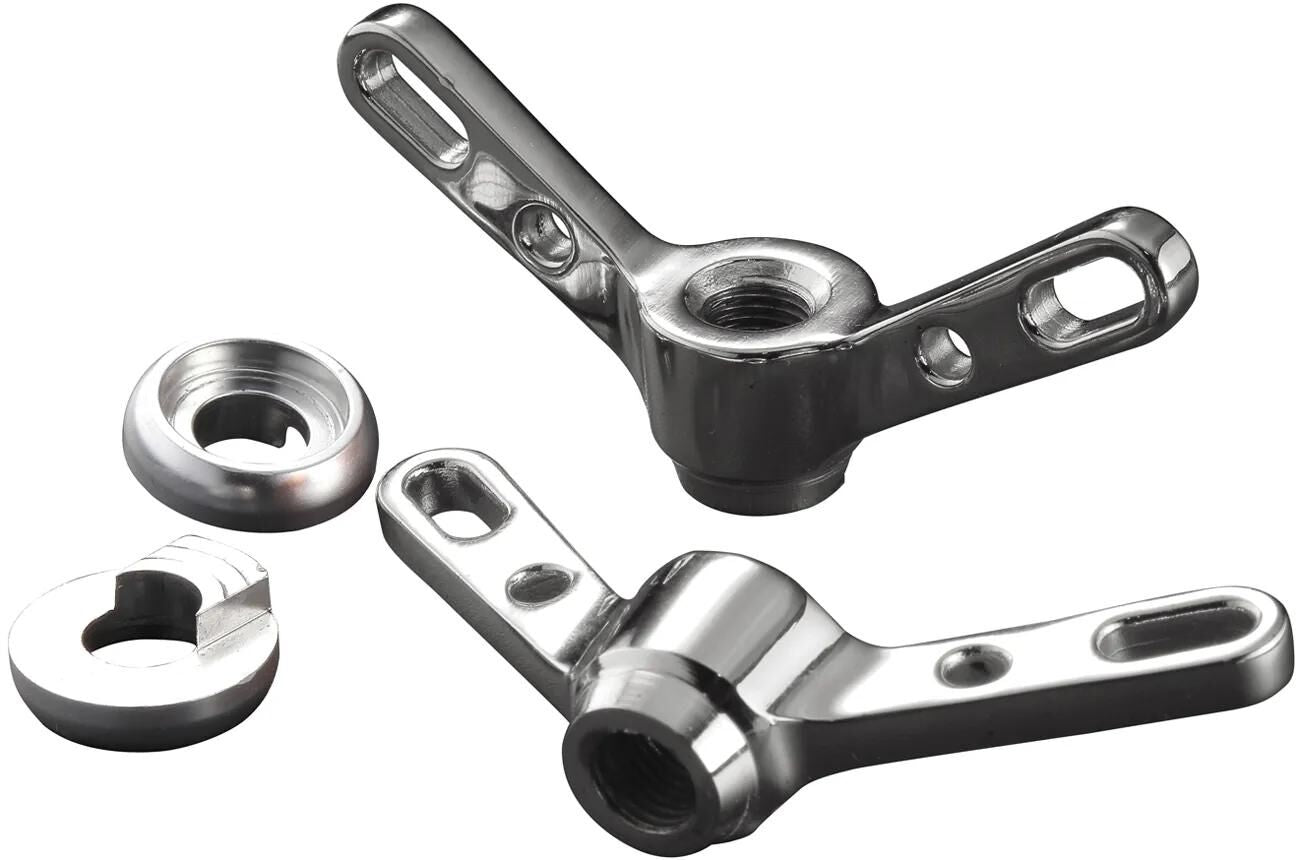 Brave Classic Wing Nuez Parque de rueda trasera de plata