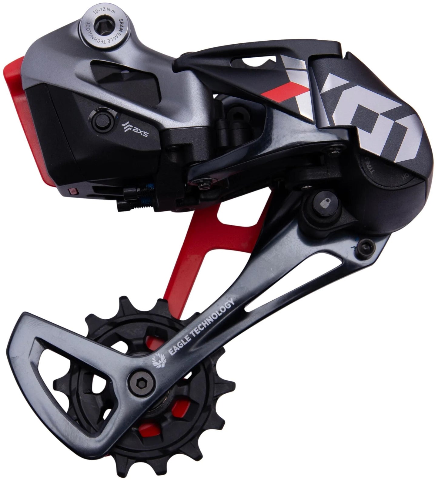 Derail posteriore SRAM. X01 Eagle Axs 52t rosso