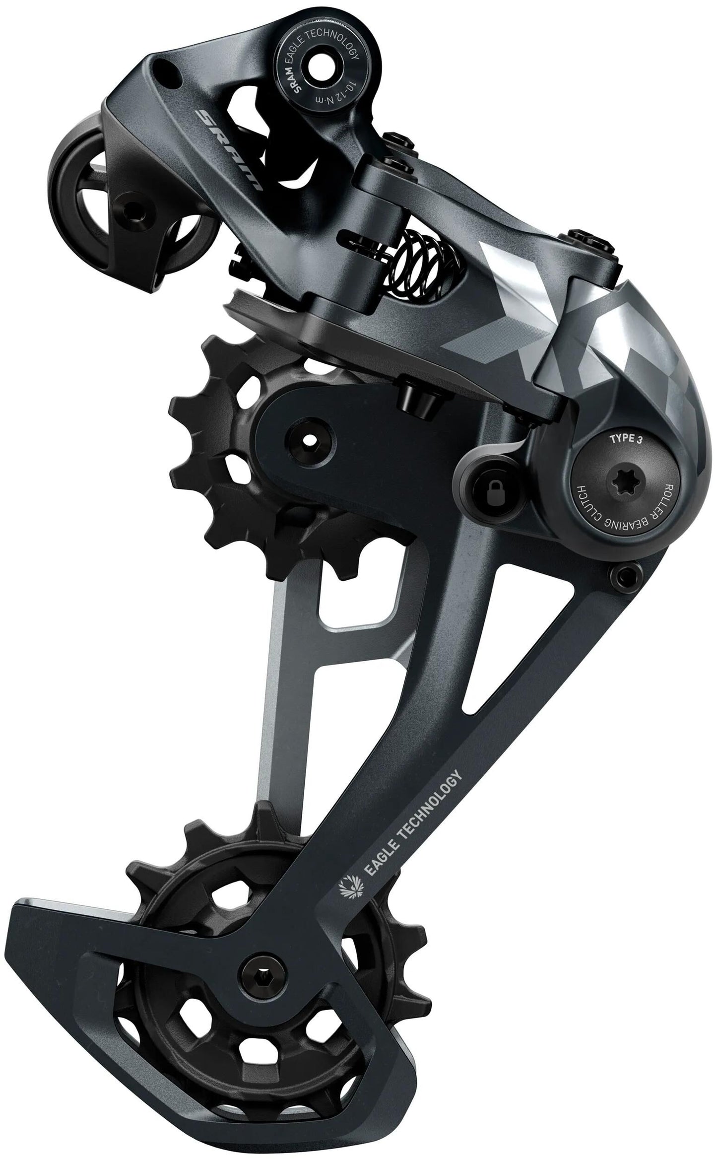 Derail posteriore SRAM. X01 Eagle 52t Lunar Grey