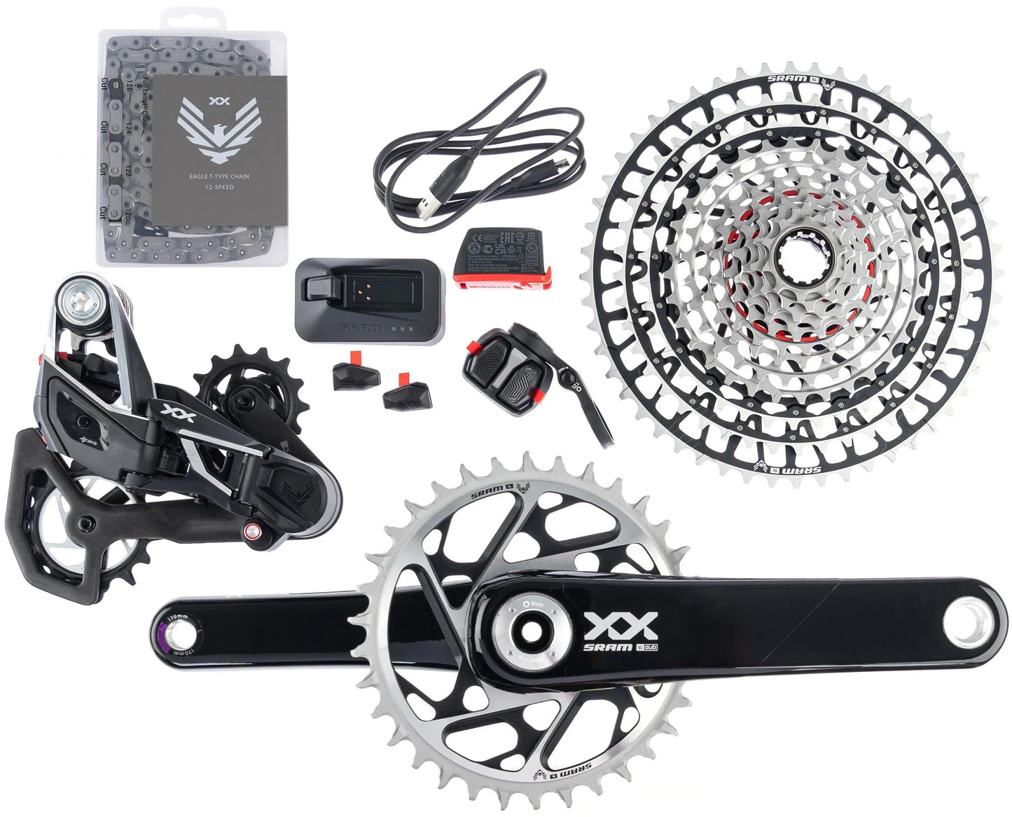 Sram Set xx sl aegle axs tr. 170 mm