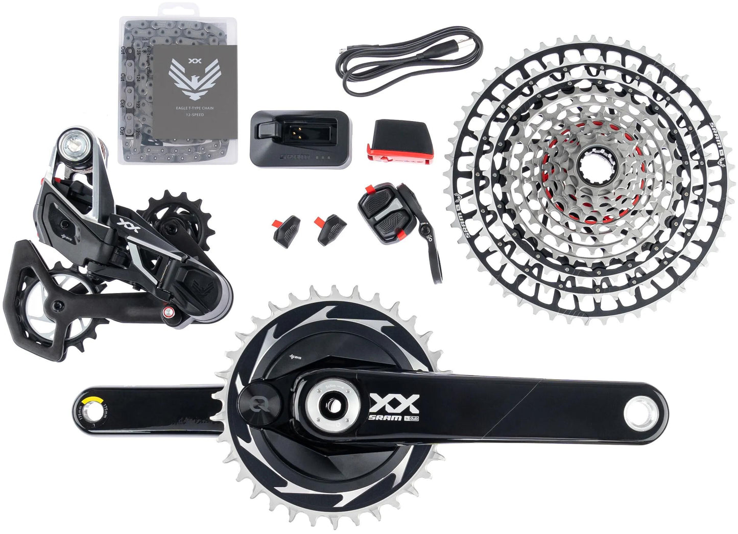 Sram Set xx sl aegle axs tr. 175 mm PM