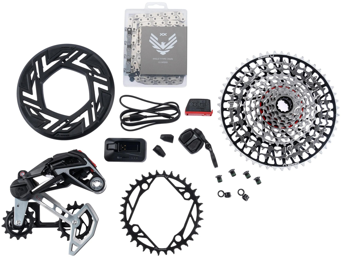 Sram set xx eagle hachs tr. E-Bike 36T