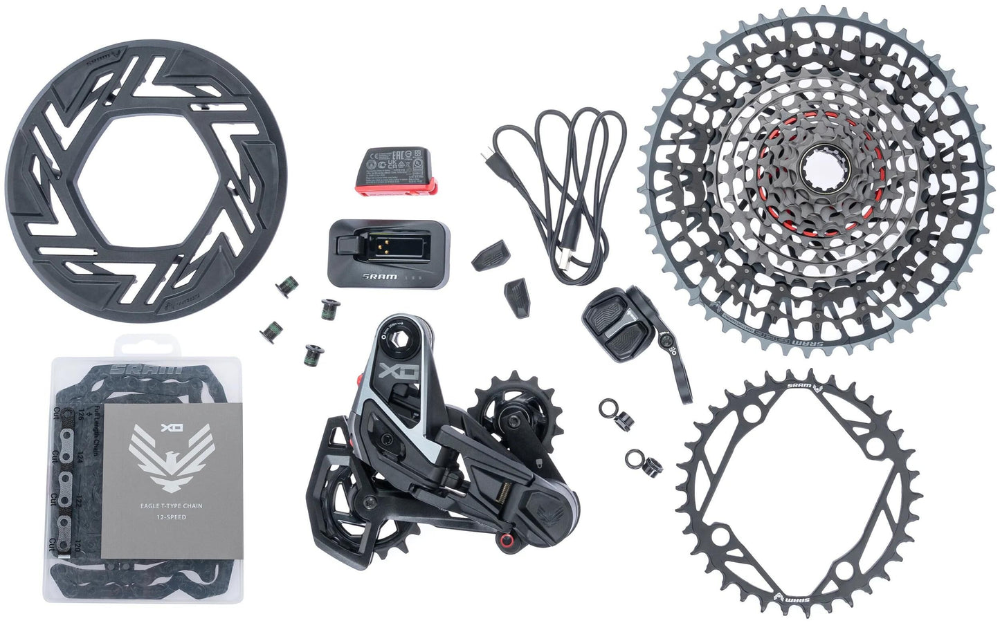 Sram Set x0 Eagle Axs TR. E-bike 36t
